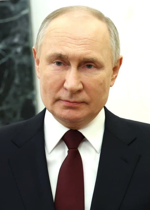 Vladimir Putin, official Kremlin portrait, 2024